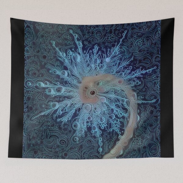 Item preview, Fern: Blue Fantasy designed and sold by Funkymask.