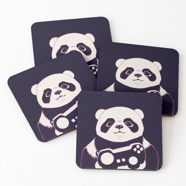 Item preview, A gamer panda designed and sold by etherElric.