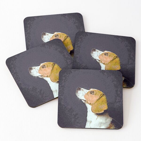 Item preview, Very Smart Beagle Dog - Custom Pet Portrait Art Studio designed and sold by Custom Pet Portrait Art Studio.