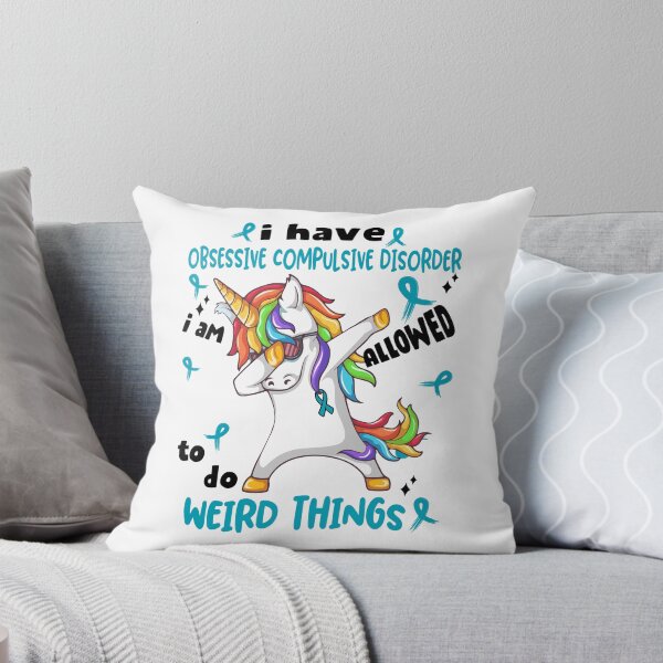 Item preview, Obsessive Compulsive Disorder Awareness Funny I have Obsessive Compulsive Disorder i'm allowed to do Weird Things! designed and sold by JanetShop809.
