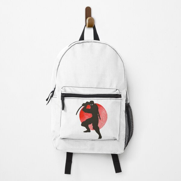 Item preview, Japanese Martial Arts - Ninja Holding Sword Knee Half Bent Pose designed and sold by LoveSeasonz.