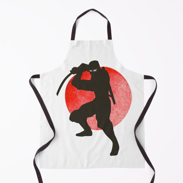 Item preview, Japanese Martial Arts - Ninja Holding Sword Knee Half Bent Pose designed and sold by LoveSeasonz.