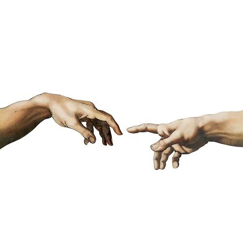 "Aesthetic Hand Touch" by marco darvish | Redbubble