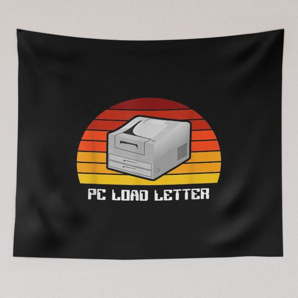 Item preview, PC Load Letter Funny Retro Sunset Office Design designed and sold by Jackwidforss.