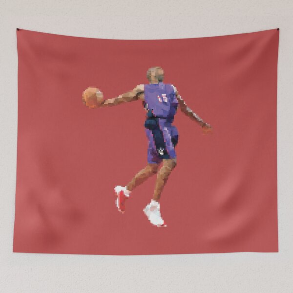 Item preview, Vince Carter Slam Dunk (Pixel Art) designed and sold by RatTrapTees.