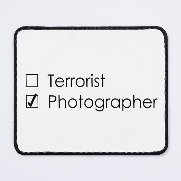 Item preview, Terrorist Photographer 2 black designed and sold by John Jovic.