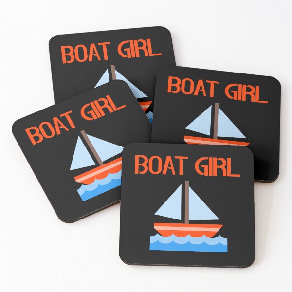 Item preview, Funny Boat Design For Girls Kids Sailing Trip Travel Lovers  designed and sold by Rami Khalifah.