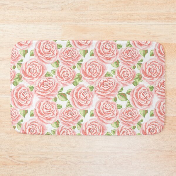 Item preview, Pink Roses Seamless Pattern designed and sold by Fairies Flower  Garden.
