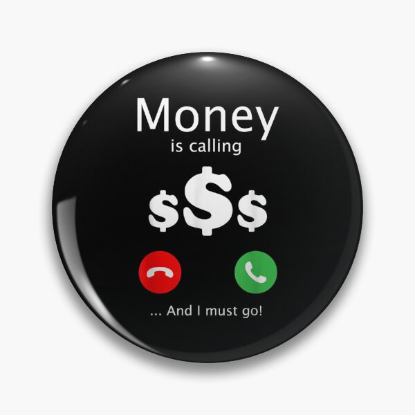 Item preview, retro money is calling and i must go loving money hustlers designed and sold by Jackwidforss.