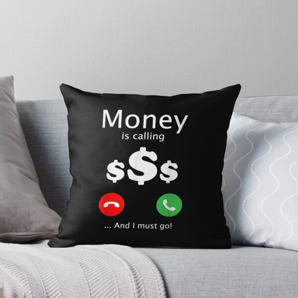 Item preview, retro money is calling and i must go loving money hustlers designed and sold by Jackwidforss.