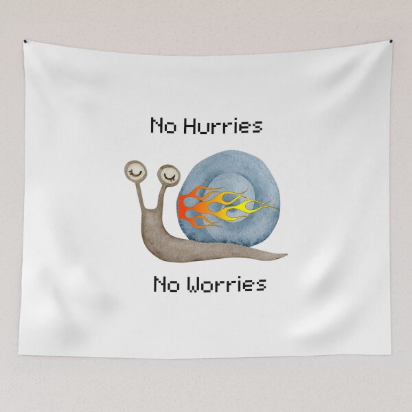 Item preview, No Hurries, No Worries designed and sold by LifeLongTees ..