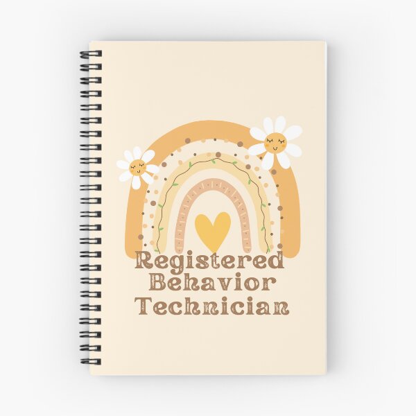 Item preview, Registered Behavior Technician - Applied Behavior Analysis - ABA - Behavioral therapy - Floral Rainbow designed and sold by Ausome  Behavior.