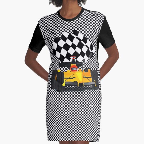 checkered flag dress