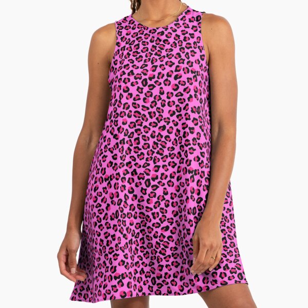 open lace back dress Buy Leopard Mini Dress main image 1