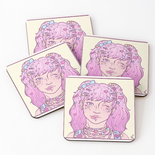 Item preview, Cute Decora Kei Portrait designed and sold by ajninkai.