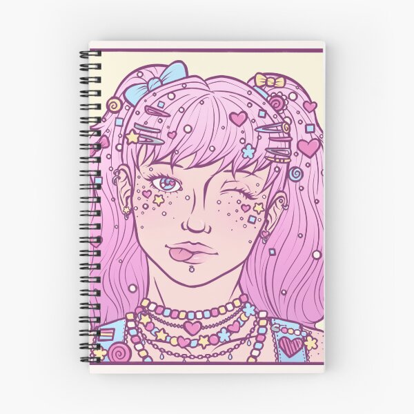 Item preview, Cute Decora Kei Portrait designed and sold by ajninkai.