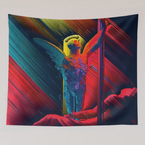 Item preview, Azrael - Glitch Art designed and sold by Felipe Hottgen Espinosa.