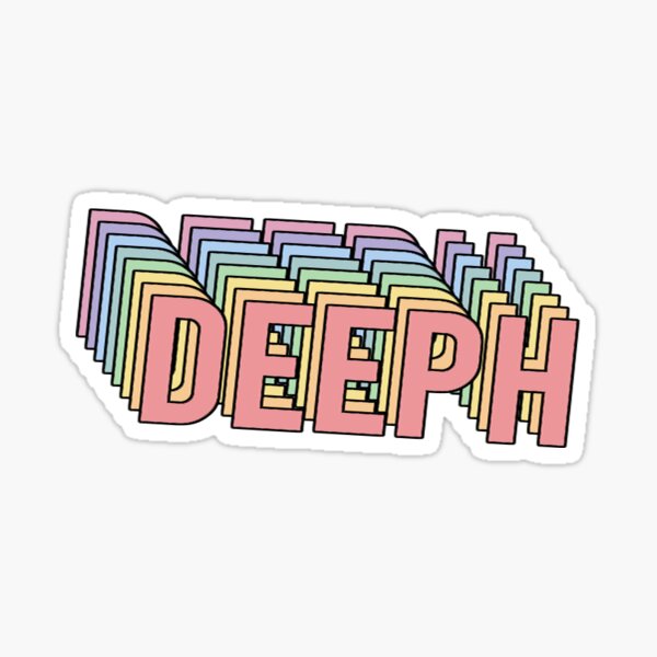 Retro Deeph Sticker