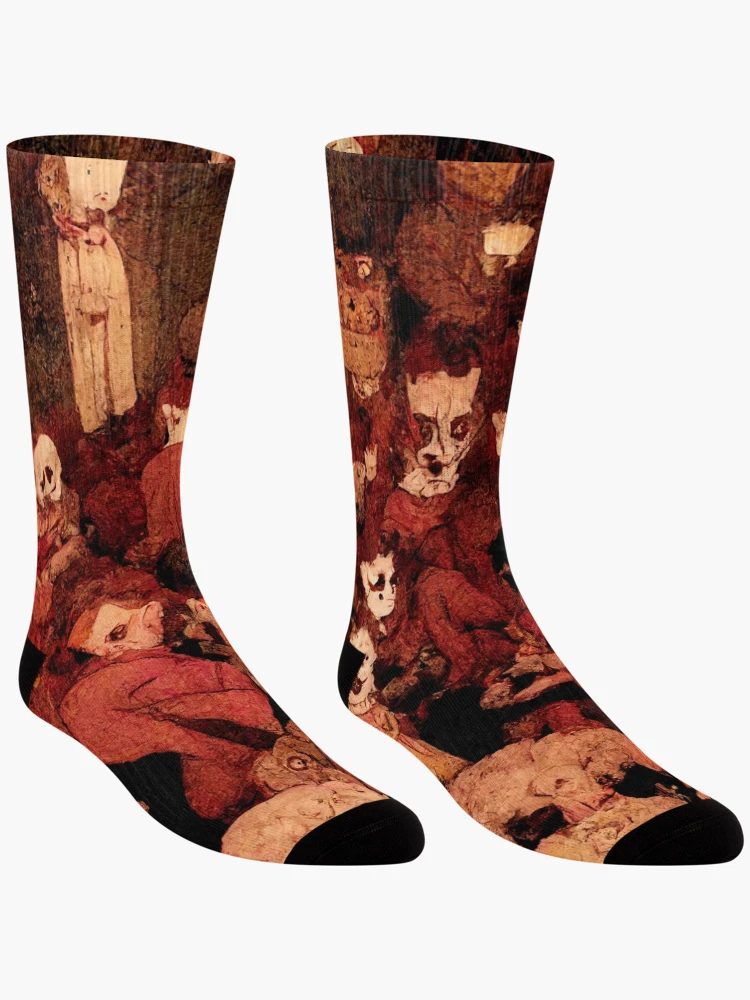 Thumbnail 3 of 5, Socks, A Ritual Party 1 designed and sold by MysticAlgorithm.