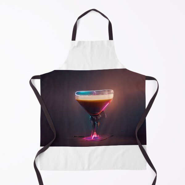 Item preview, Neon Aesthetic - Espresso Martini | Cocktail | Artwork | Illustration designed and sold by DadoDesigns.