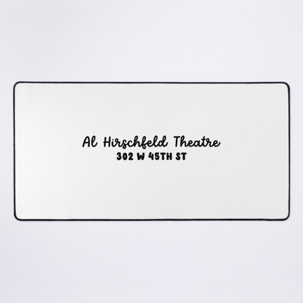 Item preview, Hirschfeld Theatre Address Broadway designed and sold by taylor-lang.