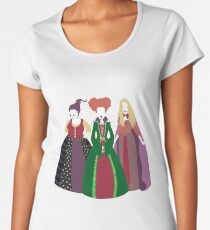 Halloween Witches Premium Scoop T-Shirt