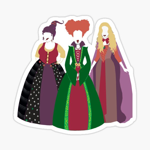 Halloween Witches Sticker