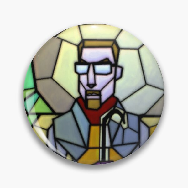 Item preview, GMOD Gordon Freeman Stained Glass designed and sold by inb4.
