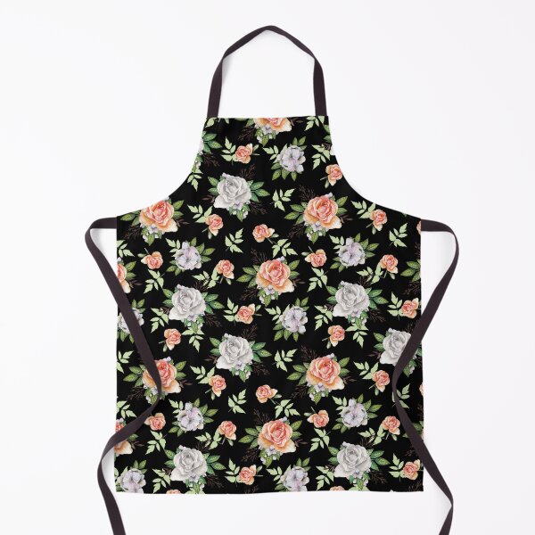 Item preview, Orange Roses Seamless Pattern designed and sold by Fairies Flower Garden.