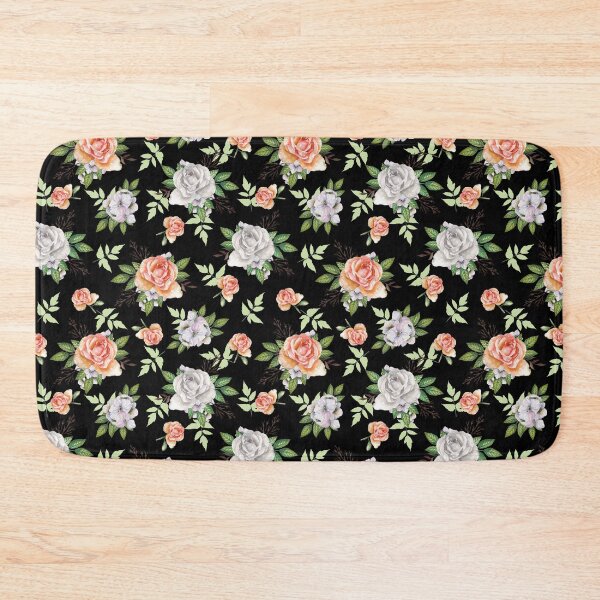 Item preview, Orange Roses Seamless Pattern designed and sold by Fairies Flower  Garden.