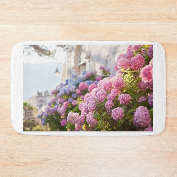 Item preview, Beautiful Pink Hydrangeas Blooming, Summer House designed and sold by newburyboutique.
