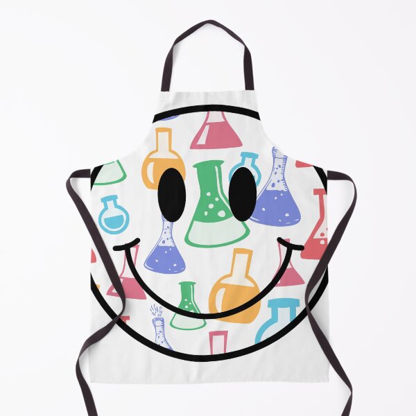 Item preview, science smiley face designed and sold by FawnsStickers.