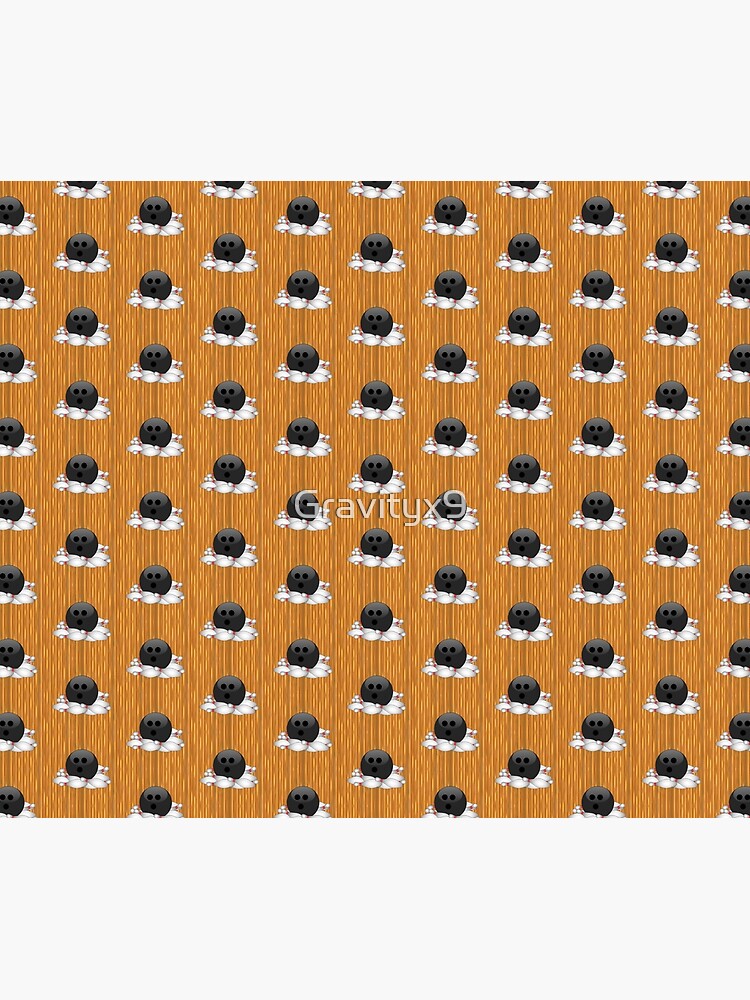 STRIKE! Bowling Ball and Pins by Gravityx9
