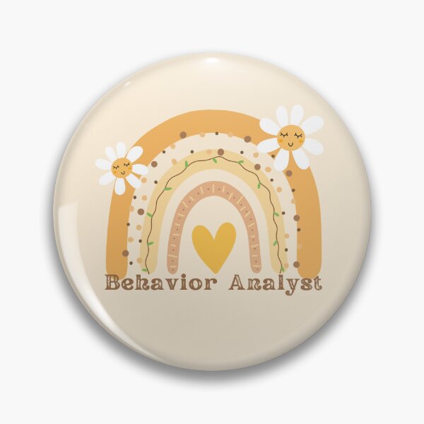 Item preview,  Behavior Analyst - Applied Behavior Analysis - ABA - Behavioral therapy - Floral Rainbow designed and sold by Ausome  Behavior.