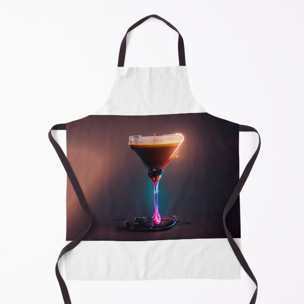 Aperçu de l'œuvre Esthétique Néon - Espresso Martini | cocktail | Oeuvre | Illustration créée et vendue par Designsssssssssssssssss.