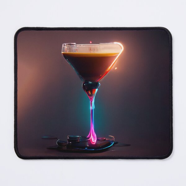 Item preview, Neon Aesthetic - Espresso Martini | Cocktail | Artwork | Illustration designed and sold by Designsssssssssssssssss.