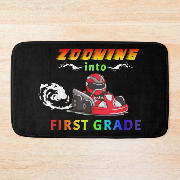 Item preview, Fun Race Car Back to School Zooming into First Grade designed and sold by Matteolundin.