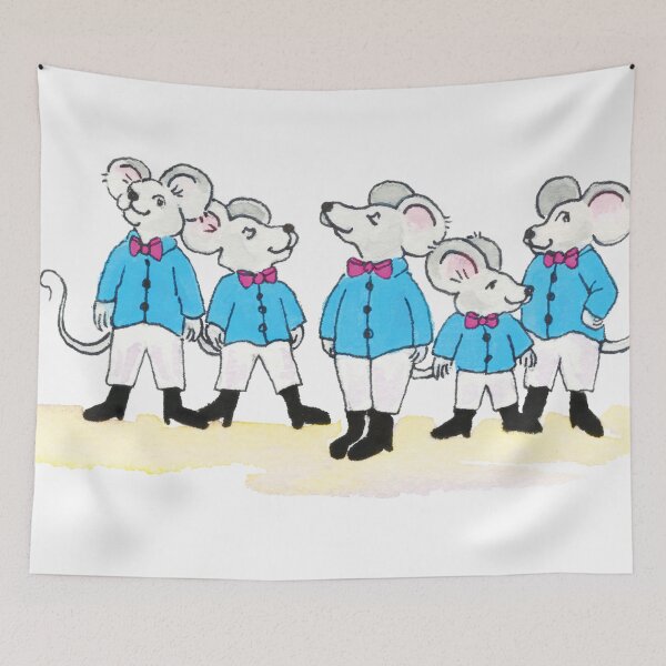 Item preview, "King Leo's Happy Palace Mice" designed and sold by gigiamal.