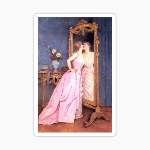Vista previa del artículo con la obra «Vanité de Auguste Toulmouche», diseñado y vendido por embhstore.