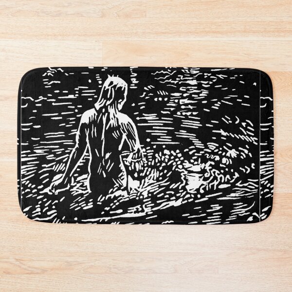 Item preview, Joanne Gwatkin-Williams  Australia “Ripples” Linocut designed and sold by WaterProject.