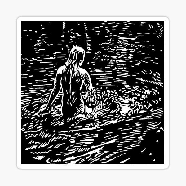 Item preview, Joanne Gwatkin-Williams  Australia “Ripples” Linocut designed and sold by WaterProject.