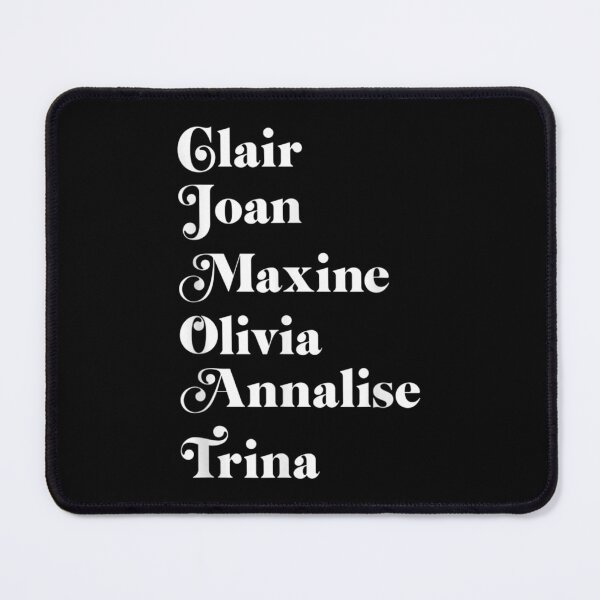 Item preview, Claire Joan Maxine Olivia Annalise Trina designed and sold by Jackwidforss.
