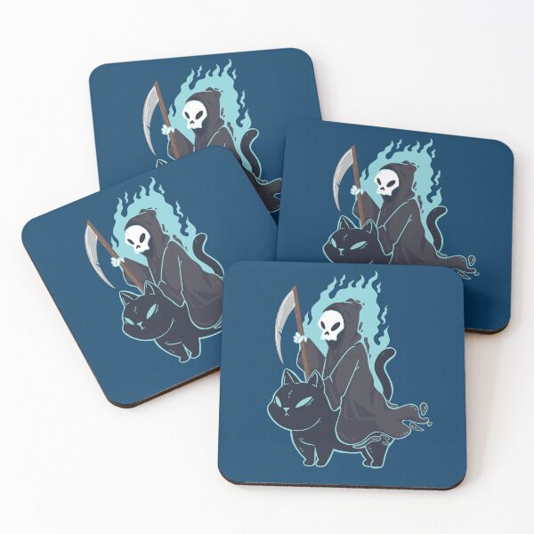 Item preview, Grim Reaper Kitty designed and sold by bennetthuskers.
