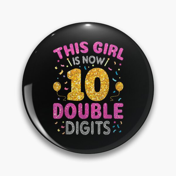 Item preview, It's My 10th Birthday This Girl Is Now 10 Years Old designed and sold by Jackwidforss.
