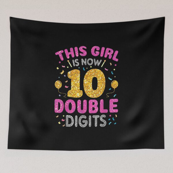 Item preview, It's My 10th Birthday This Girl Is Now 10 Years Old designed and sold by Jackwidforss.