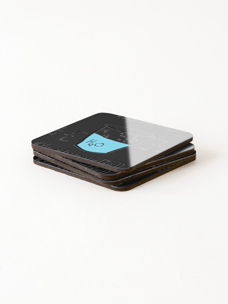 Thumbnail 4 of 5, Coasters (Set of 4), Science is Optimistic designed and sold by RICHARDHENDRIK.