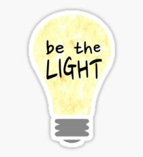 Be the Light Sticker