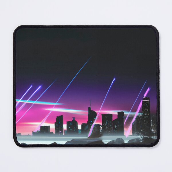 Item preview, DALL·E 2022-09-02 17.15.14 - MARBLE sPARTAN IN FRONT OF SYNTHWAVE SKYLINE, WITH GLITCHES-Enhanced.JPG designed and sold by Nate Ober.