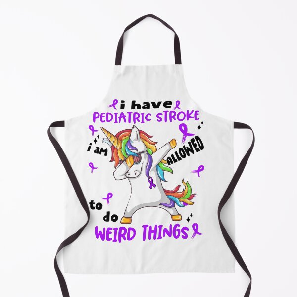 Item preview, Pediatric Stroke Awareness Funny I have Pediatric Stroke i'm allowed to do Weird Things! designed and sold by JanetShop809.