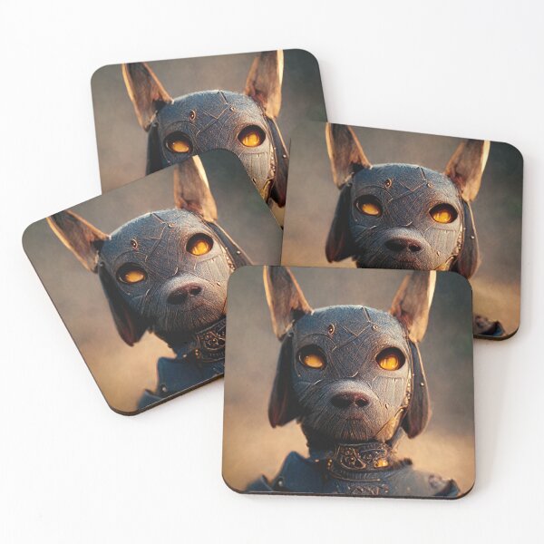 Item preview, Dog Knight Portrait designed and sold by 1AlteredReality.